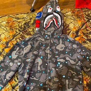 COPY - Used bape glow in the dark hoodie